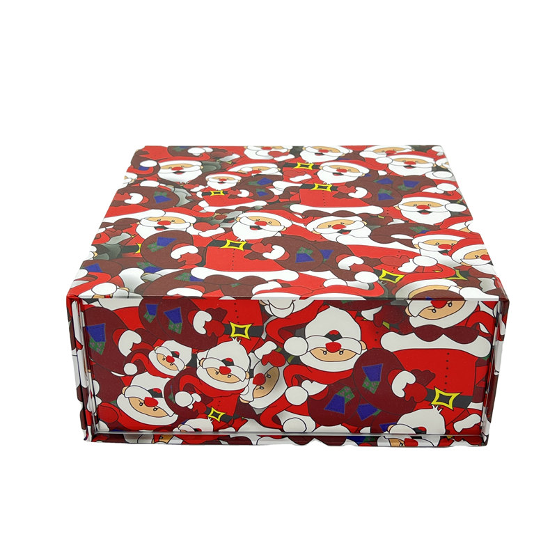 pink mailer box flat folding gift box with ribbon