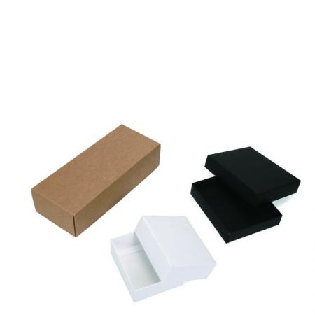 individuelles logo schiebeschublade verpackungsbox recyceltes kraftpapier geschenkbox