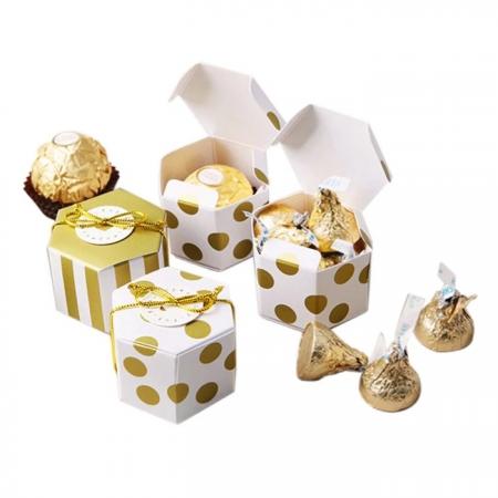 Mini Band Hochzeit Dekoration zugunsten kleine Praline Büttenpapier Box Rosen Verpackung Geschenke für Gäste