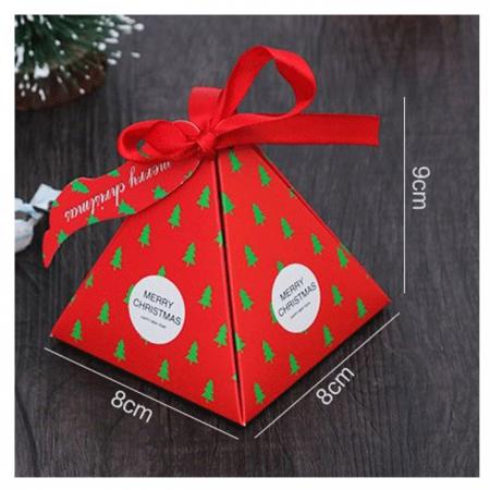 benutzerdefinierte verpackung box diy karton schokolade weihnachtsschmuck geschenkbox für frohe weihnachten
