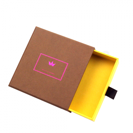 Luxus benutzerdefinierte Verpackung Kraft Schmuck Schublade Geschenkbox