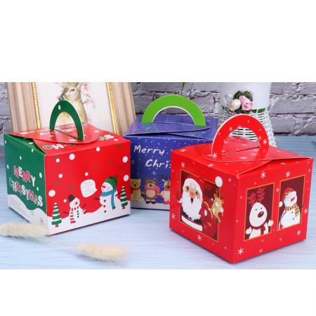 Sonderanfertigungen zum Bedrucken von Geschenkpapierboxen mit Schleifenschleifen für Weihnachten