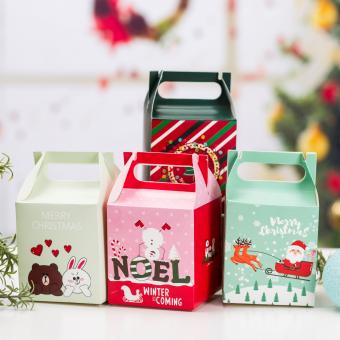 Benutzerdefinierte billig recyceln Weihnachtsgeschenkbox Papier Verpackung Großhandel
