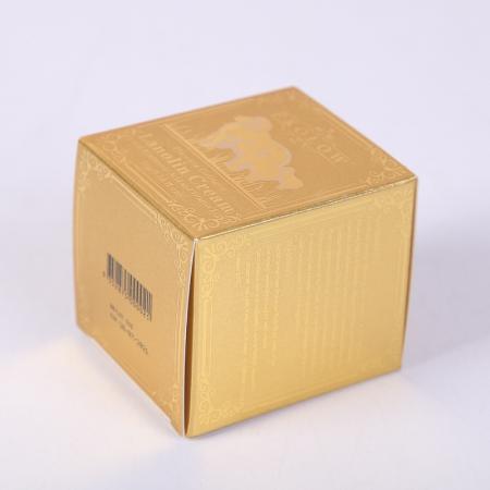 China Hersteller OEM Gold Geschenkpapier Box Druck mit Fenster