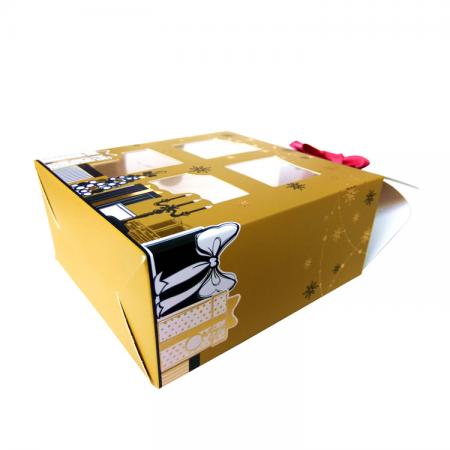 individuell bedruckte goldfolie heißprägen recyceltes papier badebombe verpackungsbox