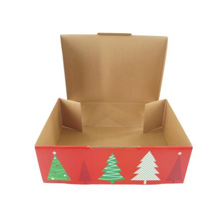 benutzerdefinierte Weihnachts Wellpappe Geschenkpapier Verpackungsbox