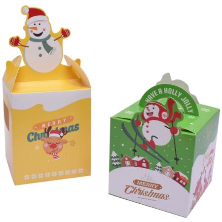 großhandel hersteller kreative weihnachten geschenkbox süßigkeiten keks schokolade verpackungsbox weihnachten apple verpackungsboxen
