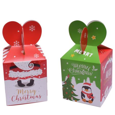 großhandel hersteller kreative weihnachten geschenkbox süßigkeiten keks schokolade verpackungsbox weihnachten apfel verpackungsbox