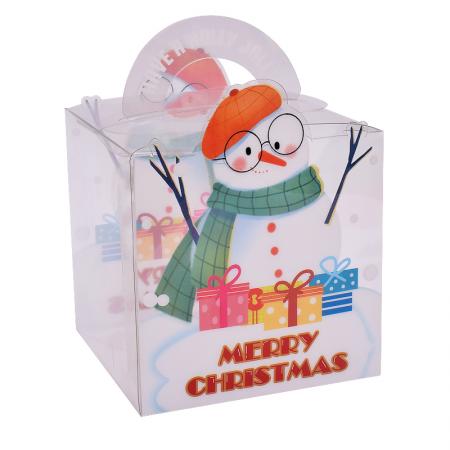 Großhandelshersteller kreative Weihnachtsgeschenkbox mit Keksen , Pralinenverpackungsbox mit Weihnachtsapfelbox mit Ihrem Design