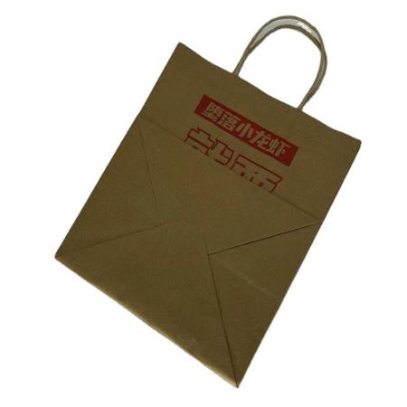 Hersteller, die kundenspezifische Papiertüten verkaufen braune Papiertüte