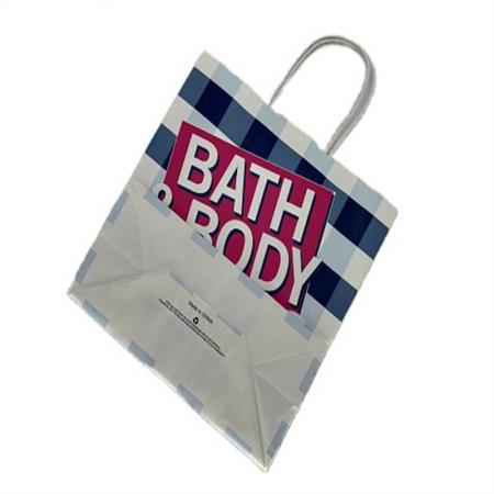 verkaufen Sie Hersteller-Großhandelsgewohnheit für eine braune Papiertüte-Papiertüte-Einkaufstasche